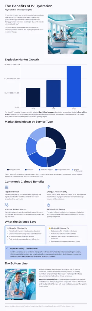 IV Hydration infographic