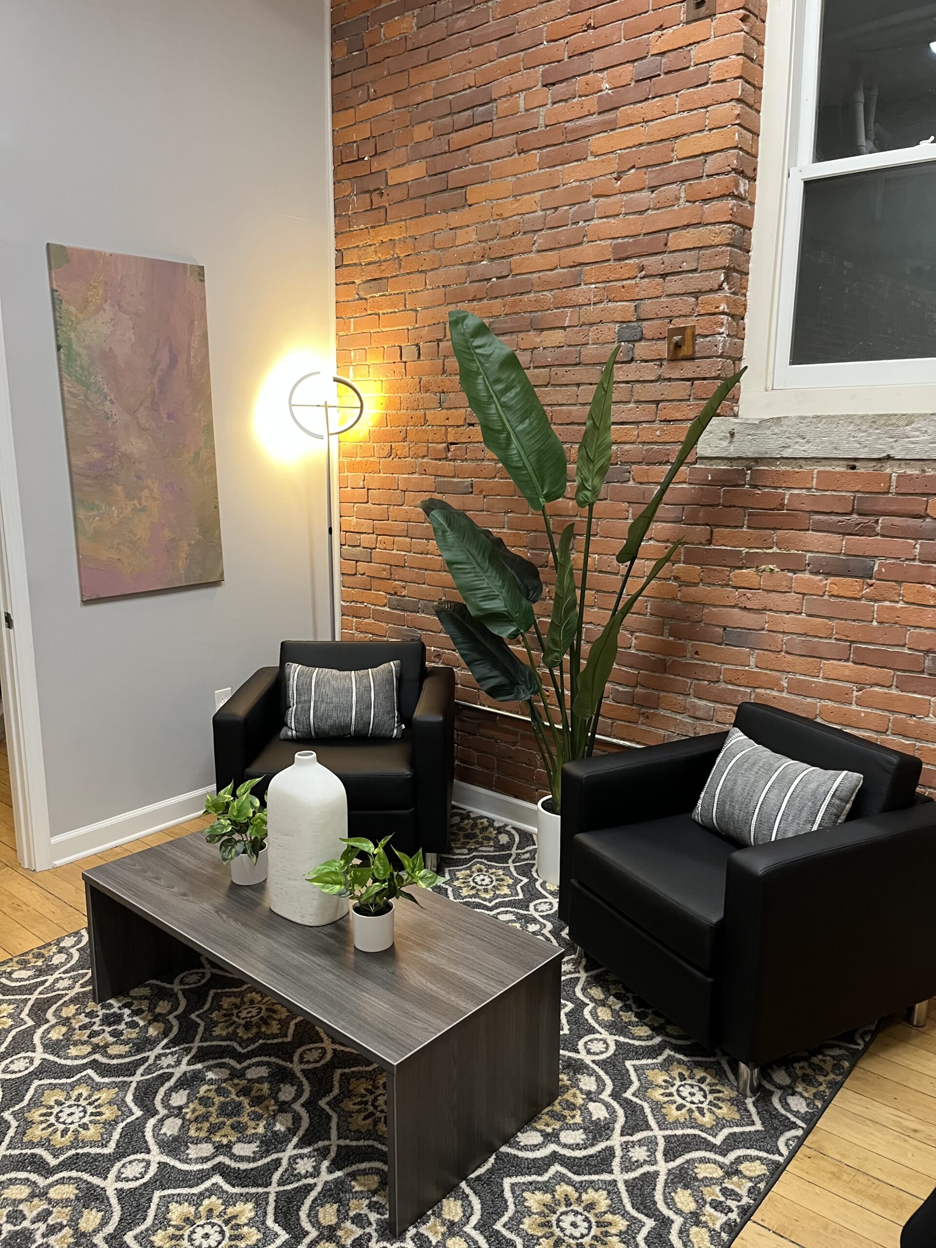 Cozy corner at the lounge