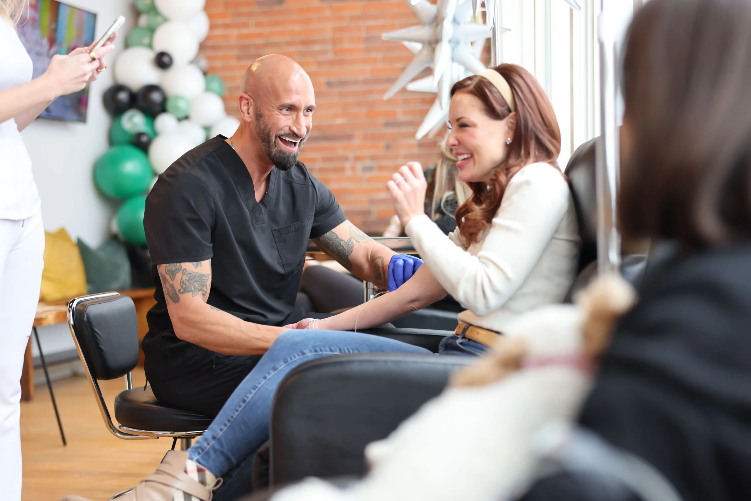 Vitality Lounge one-year anniversary event